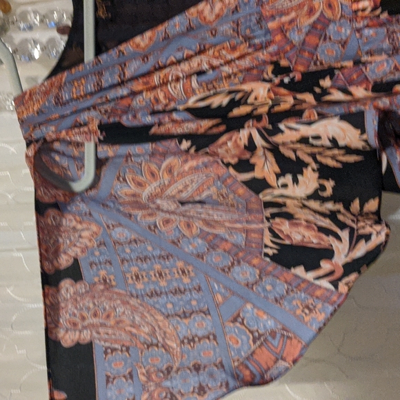 Free People Printed Fern Maxi Party Dress - 2 - Picture 6 of 14